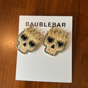 Baublebar Skull Earrings New